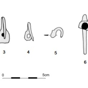 Vertical hooks from the book LoricaSegmentataVolume II: A Catalogue of Finds