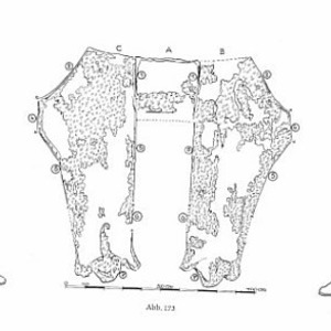Trousers from Thorsberg, northern Germany, third–fourth century CE; comparative evidence, not securely Celtic dress.