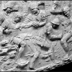 Trousers depicted on Trajan’s Column, early second century CE.