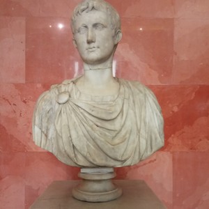 Bust of Octavian Augustus,1st century AD,Hermitage Museum
