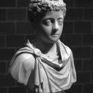 Bust of young Commodus,2nd century AD,Yale University Art Gallery