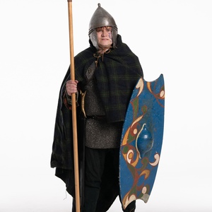 Celt in chain armor,1st century BC,reconstruction