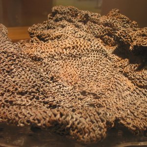 Lorica hamata. Roman fort and Museum of Cortesia Arbeia. 1-2 century AD