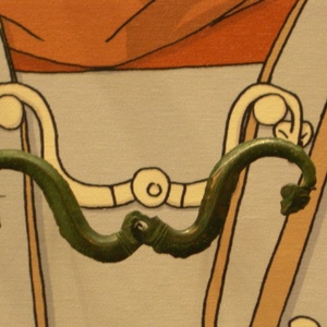 Hooks from Lorica hamata. Cortez Museum (Kalkriese Lost and Found Park). Late 1st century BC-Early 1st century AD