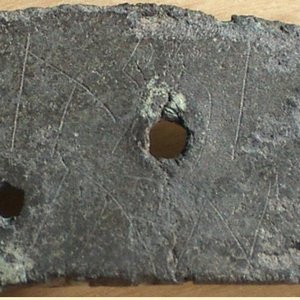 Hook from lorica hamata. Cortez Museum (Kalkriese Lost and Found Park). 1st century AD
