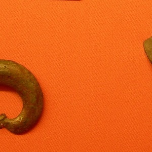 Hooks from Lorica hamata.(4.5 cm and 5.1 cm). Karnuntinum Archaeological Museum. 1-2 century AD
