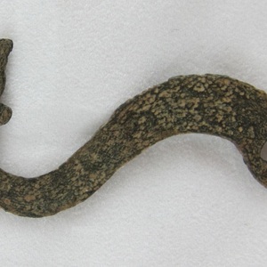 Hook from hamata. Bronze. 5.5 *1.0 cm 1-2 century AD