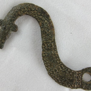Hook from hamata. Bronze. 5.5 *1.0 cm 1-2 century AD