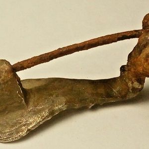 Brooch attributed to the Tenth Legion; reported material: silver. Private collection. Archaeological provenance, dating and legionary attribution are not established by the documentation provided.