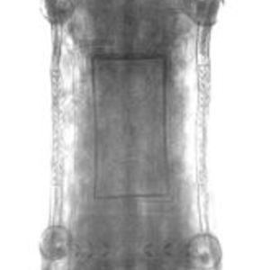 X-ray of pugio. Found in the Roman burial ground of Haltern am See. 1st century AD
