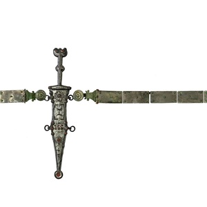 Belt set with buttons. Found in the Roman burial ground of Haltern am See. 1st century AD