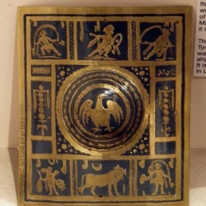 Decorated shield boss associated by its inscription with Legio VIII Augusta. First half of the second century CE; found in the River Tyne, Britain. British Museum.