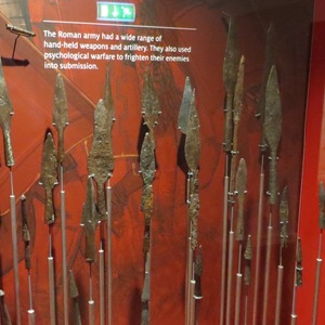 Spearheads. Vindolanda Museum,1st-2nd century AD