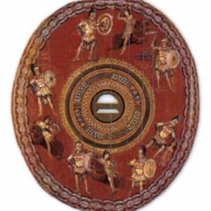 Parma from Dura Europos (Syria). 3rd century AD