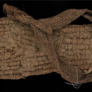 Palm fiber sandal,1st-4th century NE,Karanis,Roman Egypt.