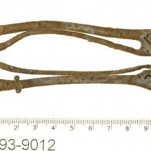 Leather sandals from Masada, first century CE; another view. Comparative footwear, not caligae.