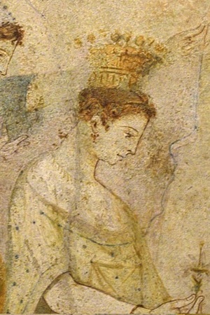 Fresco from a cubiculum of the Villa Farnesina. National Roman Museum, Rome; first century BCE–first century CE.