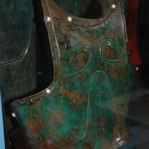 Celtic cuirass. Bronze, silver. Vasil Bozhkov Thrace Foundation, Sofia. 6th century BCE