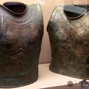 Celtic cuirasses. Museum of Saint-Germain, France. 5th-6th century BCE