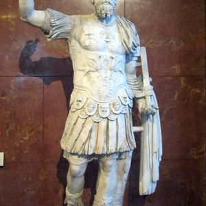 Marcus Aurelius' statue, Louvre. 2nd century CE