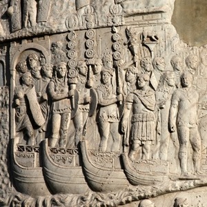 Trajan's column in Rome. Early 2nd century