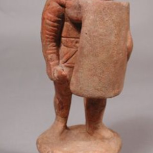 Terracotta figure of a provocator. 1-2 century AD