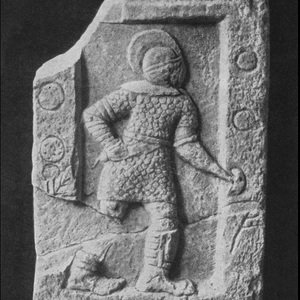 Tombstone bas-relief to Scissor Muron. Louvre Museum,Paris. 1-2 century AD