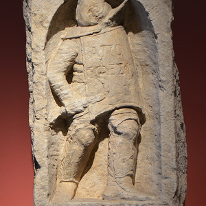Bas-relief with a Thracian. Found in Ephesus. Antalya Museum. Inv. no. 715. 1-3 century AD
