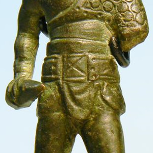 Retiarius. 1-2 century AD,72 mm,bronze. Hixenbaugh Ancient Art Gallery,New York