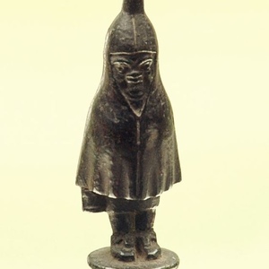 Bronze statuette of Telesphorus in a hooded cloak. National Archaeological Museum, Florence; inv. 2321. First–second century CE.
