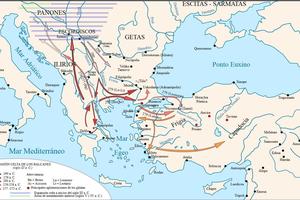 Celtic invasion of the Balkans,their predatory campaigns against Thrace,Macedonia and Greece,and the invasion of Asia Minor