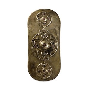 Votive bronze shield. Found in the Thames near Battersea Bridge,London. The British Museum. 350-50 BC