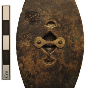 Votive bronze shield. The British Museum. 350-50 BC
