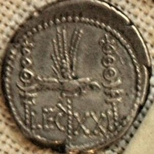 Монета XXI Рапакс. Бюссель, Koninklijke Musea Voor Kunst En Geschiedenis. 1-ый век до н.э.