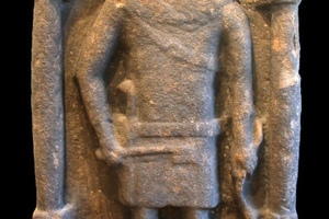 Bas-relief with an archer from cohors I Hamiorum. Found in Housesteads,Hadrian's Wall,UK. First half of the 2nd century AD
