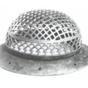 Single eye shield,part of chanfronn,type A (possibly paired with the Leith find),I-II century AD,found in Meghen,Netherlands.