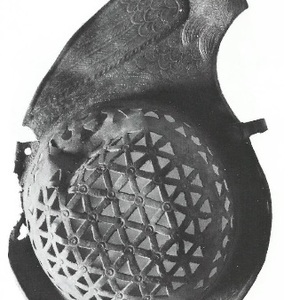 Left side plate of three-part chanfronte, type B Date: 2nd century AD, Museum der Stadt Regensburg, Germany