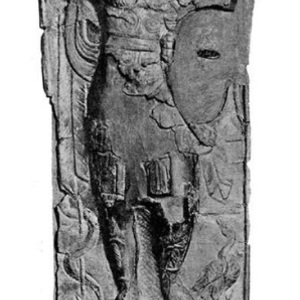Central panel of three-part chanfron Type C, II-III century AD, Weissenburg Museum, Germany