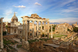 Roman Forum,modern view