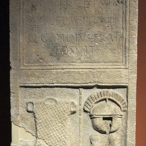 Stele of Titus Calidius XV Apollinaris. Carnuntum. Vienna,Kunsthistorisches Museum. Austria. Early 2nd century AD