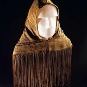 Wool Orkney Hood, late antiquity–early Middle Ages; National Museums Scotland. Not evidence for the dress of Caesar’s Gauls.