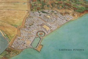 Reconstruction of Carthage at the beginning of the Punic Wars