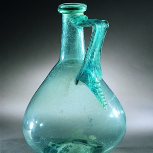 Glass amphora. Pompeii. 1st century AD