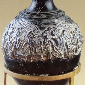 Стеатитовый сосуд из Агиа Триаде. Около 1550-1500 годов до н.э.