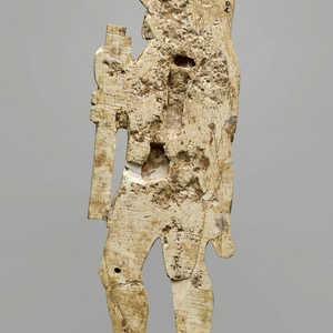 Roman standard bearer. Find from Lebanon. Dimensions Height: 17.6 cm,width: 5.9 cm,depth: 1.2 cm. Weight: 67.8 g. Material-ivory. 2nd century AD