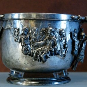 Серебряный кубок из Боскореале. 1-ый век н.э.