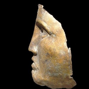 Bronze Roman cavalry mask. 2nd century AD
