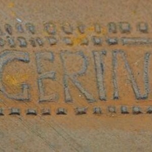 Museum of Xanten (Germany),inscription on the brickwork with the name of the legion. 70-200 AD