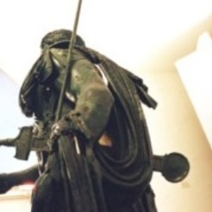 Bronze statue of Germanicus with parasonium. Early 1st century AD