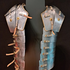 Reconstruction of the lorica segmentata Calcrise found in 2020.